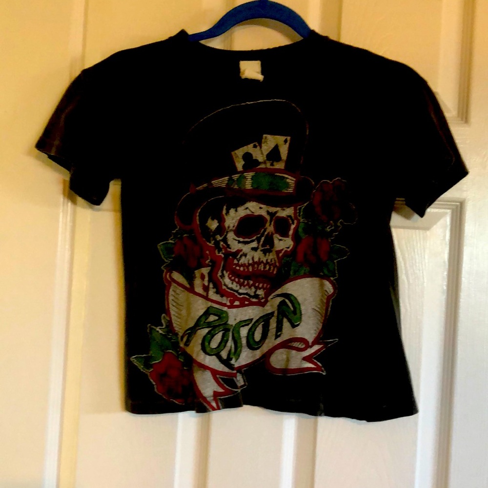 Madeworn poison crop top x small
